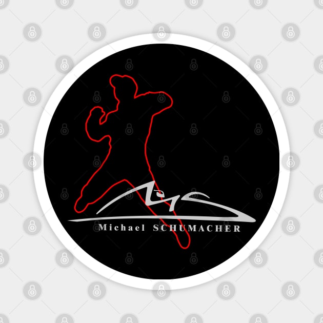 Michael Schumacher Magnet by HSDESIGNS